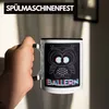 Trendation - Eulen Rave Ballern Tasse (Schwarz) Produktbild-Vorschau 4