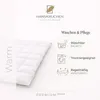 HANSKRUCHEN Winterdecke 135x200 cm Warm 100% Daunen Produktbild-Vorschau 4