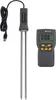 A digital grain moisture meter with two probes and a separate display unit, shown against a white background. Anteprima dell’immagine prodotto