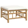 vidaXL 6-tlg. Garten-Lounge-Set mit Cremeweißen Kissen Produktbild-Vorschau 13