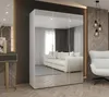 Spiegelschrank 150 cm RABIA - weiß/Kaschmir Produktbild-Vorschau 1