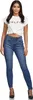 Tazzio Damen Skinny Fit High Waist Jeans F101 (Blau, 48) Produktbild-Vorschau 2