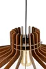 Opviq, Boomerang - Walnut, Kronleuchter, MDF-KÖRPER, Produktbild-Vorschau 3