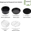 Ensemble d'accessoires 9 pièces pour friteuse à air chaud Voir les images du produit 1