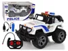 Auto R/C Polizei Jeep 1:14 Ferngesteuert Lichteffekte Produktbild-Vorschau 1