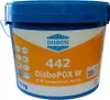 A blue and orange plastic bucket containing a product, likely for flooring or sealing. Produktbild-Vorschau
