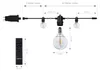 Ledvion LED Lichterkette Außen 42M IP54 22.5W 2200K Warm Produktbild-Vorschau 8