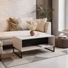 MOONLIGHT Couchtisch Kaschmir + schwarz Produktbild-Vorschau 2