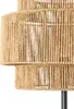 BELIANI Stehlampe Naturpapierkordel Mattschwarzer Sockel Produktbild-Vorschau 5