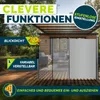 tenda laterale tillvex® 160x400 cm grigia estensibile e Anteprima dell’immagine prodotto 2