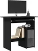 vidaXL Psací stůl vzhled černého dubu 80x45x74 cm materiál Náhled obrázku produktu 4