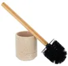 Brosse de toilettes en polyrésine aspect travertin - Voir les images du produit 4