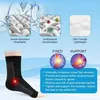 ACWOO Calze a compressione per neuropatia 4 paia nero L/XL Anteprima dell’immagine prodotto 5