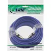 InLine 4043718018307, RCA, Samec, RCA, Samec, 20 m, Modrá Náhľad obrázku produktu 4