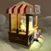 e4fun Vánoční vesnice s popcornem, stojan s LED osvětlením, Náhled obrázku produktu 4