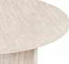 Couchtisch Drasir - Ø90x42cm - beige Travertin Produktbild-Vorschau 6