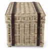 Rotan opbergkist MILO 55 cm Kubu Grey – opbergkist met Productafbeelding-voorbeeld 3