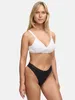 Tazzio Damen String 3er-Pack F927 (Schwarz, L) Produktbild-Vorschau 5