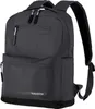 A studio shot of a dark gray backpack. Produktbild-Vorschau