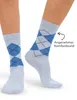 OCERA 10 Paar Damen Socken mit buntem Rauten-Muster - Gr. Produktbild-Vorschau 4