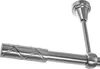 Gardinenstange Edelstahl Look, Metall, Durchmesser 19mm, Produktbild-Vorschau 1