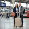 Großer L Koffer Herren Damen Volumen 70 Liter Reisekoffer Produktbild-Vorschau 3