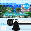 Jopassy 73cm LED Aquarium Lampe Tank Leuchtet Unterwasser Produktbild-Vorschau 2
