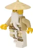 A LEGO minifigure of Sensei Wu wearing a straw hat and a white beard. Produktbild-Vorschau