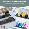 DECOBELLA 2 Stück Schuhabtropfschale | Schuhtablett Grau | Produktbild-Vorschau 6