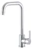 Küchenarmatur STEEL Wasserhahn Küche Spüle Armatur 360° Produktbild-Vorschau 1