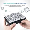 Eiswürfelform, 3 Stück Silikon Eiswürfel Form Mit Deckel Produktbild-Vorschau 3