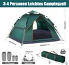 Campingzelt, Automatisches Pop Up Zelt für 3-4 Personen, Produktbild-Vorschau 6