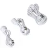 Verlängerungskabel Kabel Verlängerung mit Flachstecker weiß Produktbild-Vorschau 2