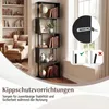 COSTWAY 5-poziomowy regał na książki, regał stojący o Podgląd zdjęcia produktu 5