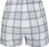 Vivance Dreams Pyjamashorts graublau-weiß-kariert Größe Produktbild-Vorschau 2