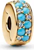 Charm PANDORA Stopper da donna, placcato oro, Moments Anteprima dell’immagine prodotto 1
