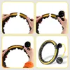 HHM21 Hula Hoop TPE, zwart-geel, met magneten en gewicht, Productafbeelding-voorbeeld 12