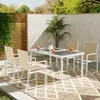 Ensemble de salon Outsunny 5 pièces, coin repas pour 4 Voir les images du produit 8