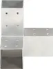 vidaXL Pfostenverbinder Y-Form Verzinktes Metall 71 x 71 mm Produktbild-Vorschau 1
