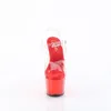 ADORE-708 Damen Sandale von Pleaser, Transparent  , EU 39, Produktbild-Vorschau 2