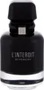 A black perfume bottle with a clear glass base. Produktbild-Vorschau