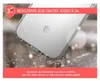 A clear phone case is shown on a wet, reflective surface, suggesting durability and water resistance. Produktbild-Vorschau