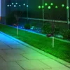 LED Solarleuchte, Edelstahl schwarz, RGB Farbwechsel, H Produktbild-Vorschau 4