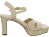 Tamaris Damen Sandalette Leder Cut-Outs Plateau High Heel Produktbild-Vorschau 9