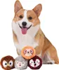 Tennisball Hundespielzeug Plüsch Quietschig Fetch 4 Stück Produktbild-Vorschau 2
