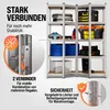 MONZANA® 3er Set Schwerlastregal Eckregal 2625 kg 15 Produktbild-Vorschau 6