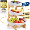 Dimono Obst & Dessert Etagere Türkis mit 3 Produktbild-Vorschau 1