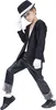 Popstar-Kostüm schwarz für Jungen L 9-10 Jahre (129-140 cm) Produktbild-Vorschau 4