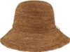 Fiebig Damen Strand-Glocke aus Raffia Stroh  in braun