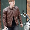 Skórzana kurtka motocyklowa Merlin Chester D3O Cafe, Podgląd zdjęcia produktu 6